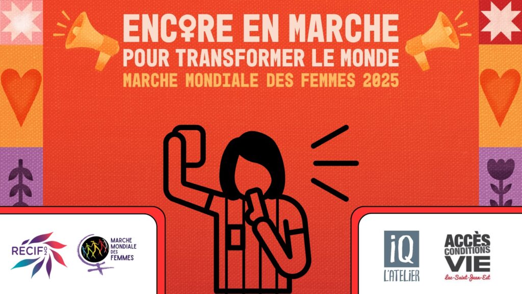 Visuel pour la Marche mondiale des femmes
